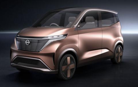 NISSAN IMk电动概念车预告亮相