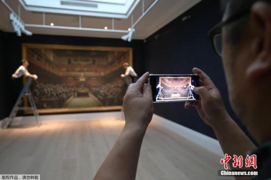 【蜗牛棋牌】黑猩猩主宰国会?班克西讽刺画作拍出8700万元