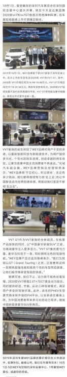 WEY VV7&VV7GT版深圳车展震撼上市