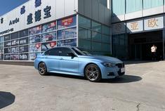 宝马3系 整车改色膜RG/钛金系列迷雾蓝