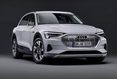 奥迪 E-tron 已经见到实车了 可惜不是流媒体后视镜