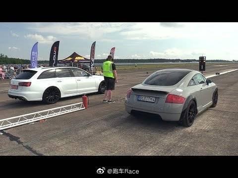 1000马力奥迪TT R30涡轮vs奥迪RS6 C7 Avant