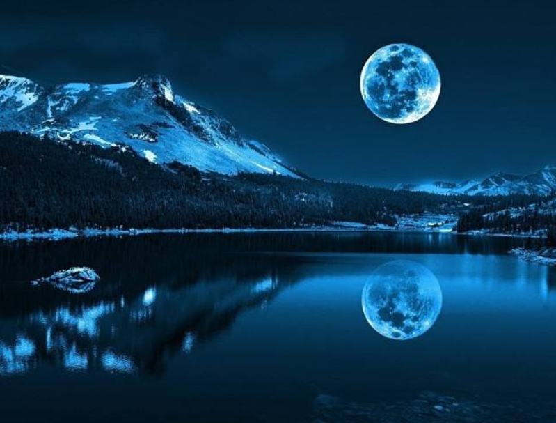 心理学:你认为哪个月亮画面唯美,测出你最近哪方面的运势最旺