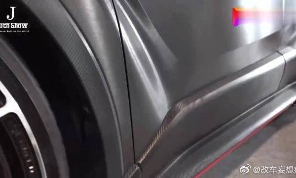 丰田荣放被改装鉴赏，有点超跑的感觉！这颜色我很喜欢！