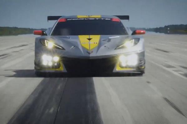 雪佛兰克尔维特C8.R 赛车，官方视频！