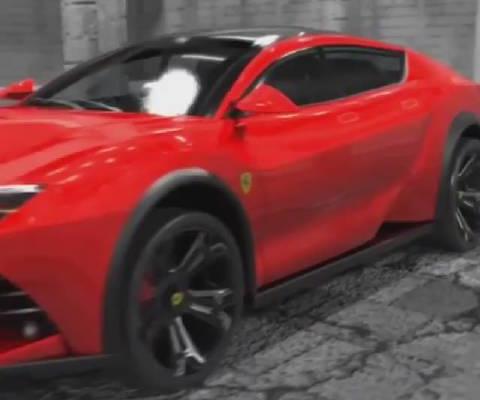 汽车视频：法拉利SUV或者新的GT