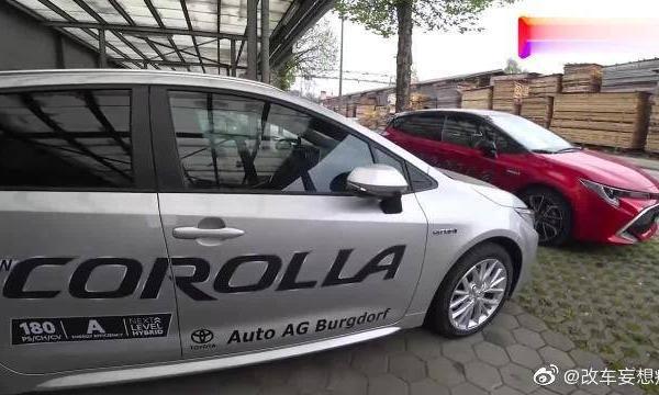 丰田卡罗拉混动版实拍，按下钥匙后备箱开启，给个不买的理由