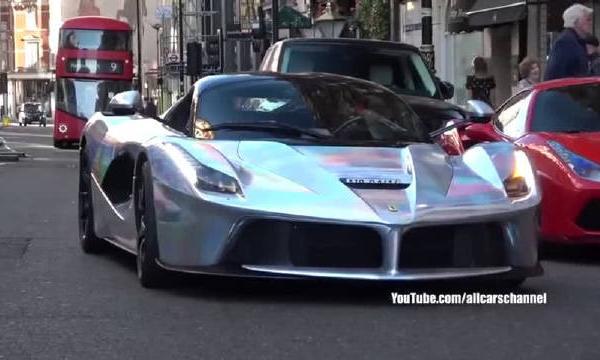 快来和小编一起柠檬奥巴梅扬的电镀法拉利