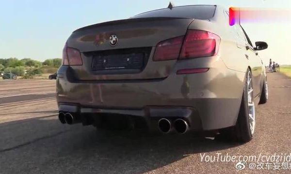 改过的宝马M5单挑福特野马，差距一目了然！你们喜欢哪款？