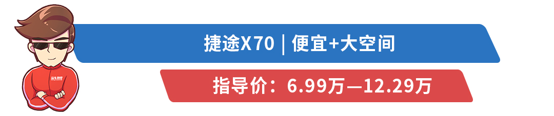 原来便宜也有好车,6.99万起这些SUV都有独门绝招!