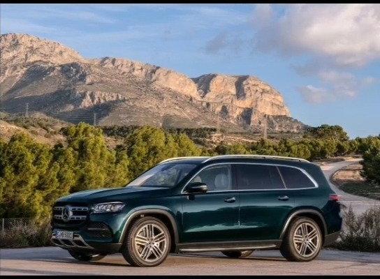 20款奔驰GLS450 祖母绿 简直大爱呀！