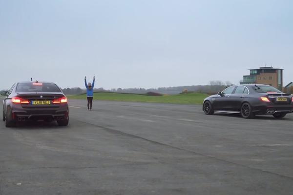 宝马M5 雷霆版 vs 奔驰AMG E 63 S