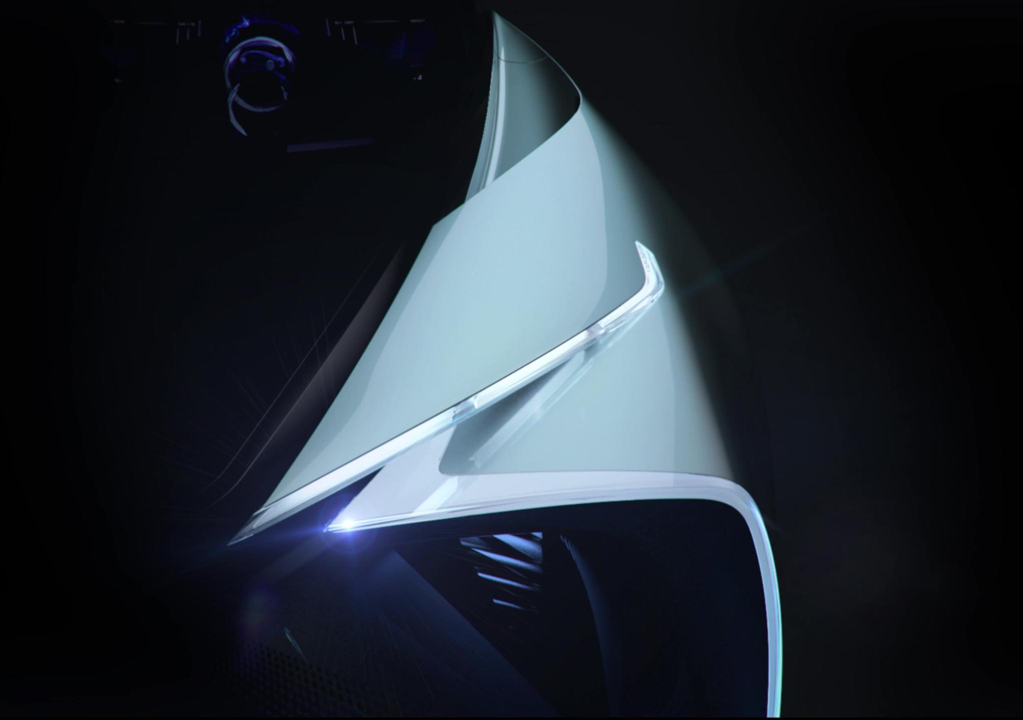 造型前卫 雷克萨斯全新概念车预告图发布 将于东京车展首次亮相