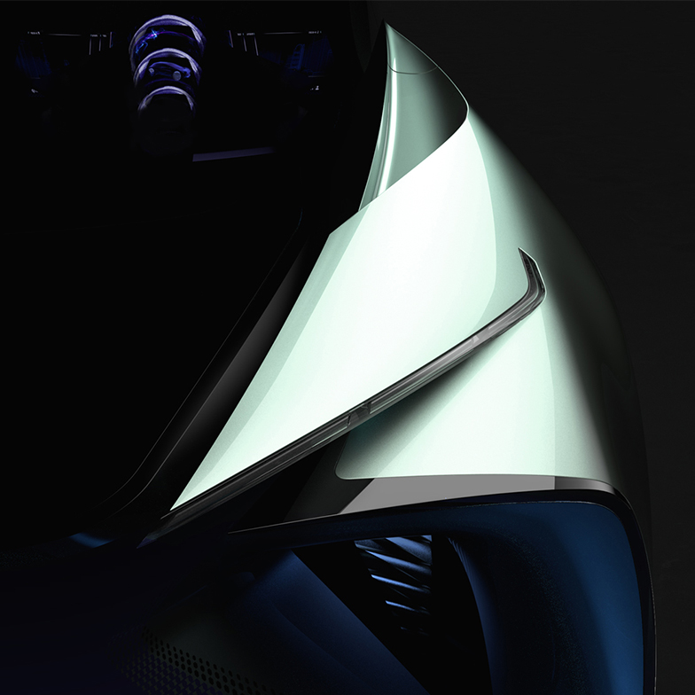 造型前卫 雷克萨斯全新概念车预告图发布 将于东京车展首次亮相