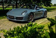 保时捷911 Carrera 4S Cabriolet，石墨蓝，喜欢吗？