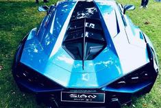 汽车美图大赏：早上好～兰博基尼塞纳