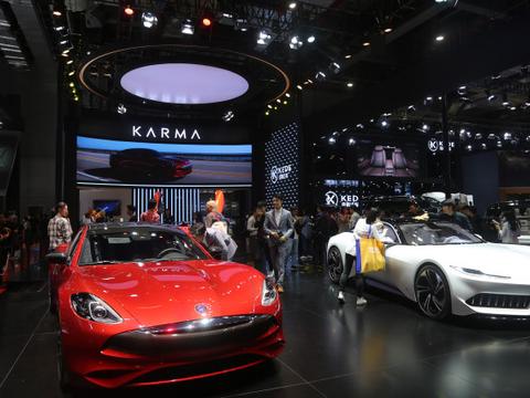 全新2020 Karma Revero GT，上海车展实拍！