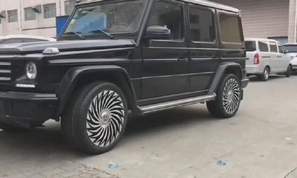 奔驰G换这个轮毂，大家觉得怎么样