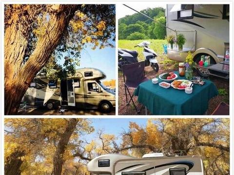 这个旅行的季节 距离远方只有一台房车的距离