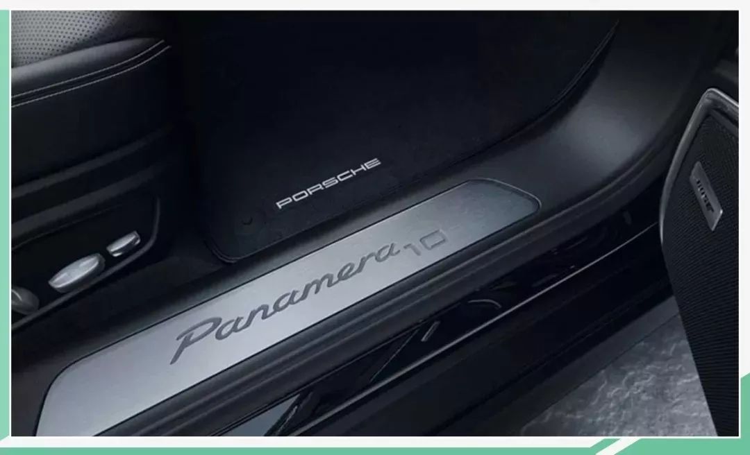 保时捷Panamera十周年特别版官图发布 印有特别logo彰显身份