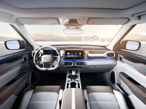 吉利icon内饰官图发布，预计年内上市