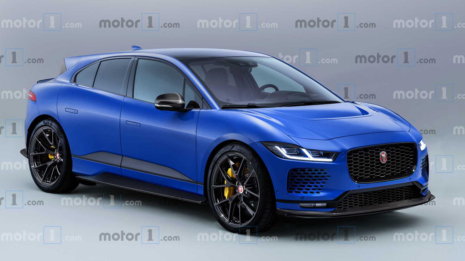 更具肌肉感,线条更运动!捷豹 I-Pace SVR版渲染图曝光