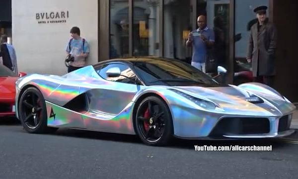 汽车视频：伦敦骚气Ferrari Laferrari