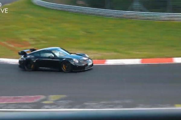 保时捷 911 GT3 992 现身纽博格林测试