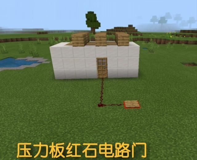 用一格高洞口打造大门 Minecraft中的七扇门 想不到这么有