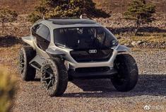 奥迪已经把车灯技术修炼到： 车头无灯的境界了