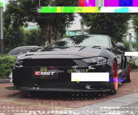 身披宽体战衣 黑武士新款Mustang