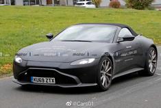 阿斯顿·马丁Vantage敞篷版在纽北测试，新车将于2020年初发布