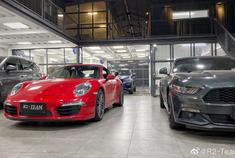 R2-Team 日常忙碌 改色贴膜，透明保护膜 如约进行