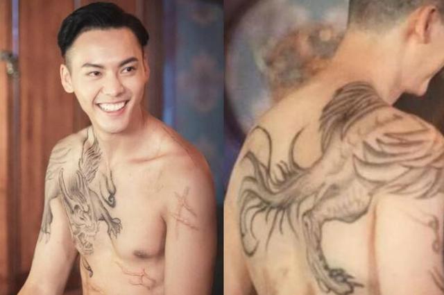 明星的纹身:欧豪吴彦祖陈伟霆,都比不过他的"纹身衣"霸气