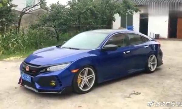 买思域不改装下就太对不起它了，这样改装才好看！你们觉得呢？