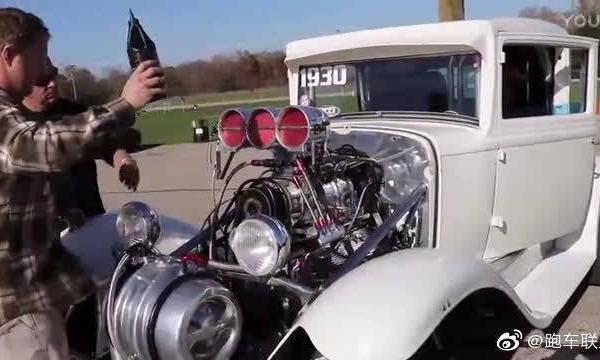 焕发第二春 实拍大马力雪佛兰老爷车