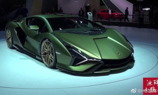 兰博基尼新款超跑SIAN实拍，颜值确实高！