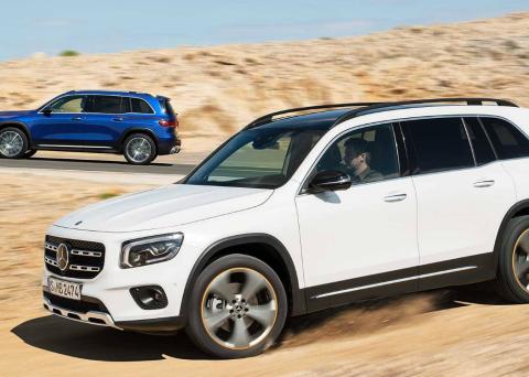 全新奔驰GLB来袭，轴距2.8米还配7座，1.3T满足日常家用