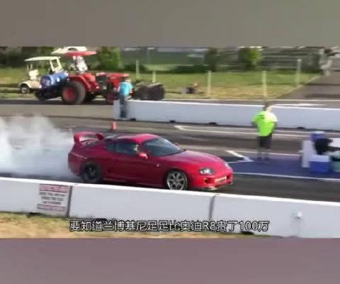 奥迪R8以外观修长和动力强劲，成功成为入门超跑