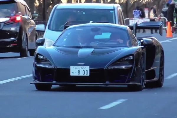 日本街头，迈凯伦SENNA一枚～～～