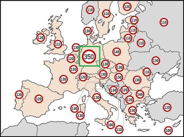 德国高速拟定限速350km/h？车主：淡定！超速扣分算我的​