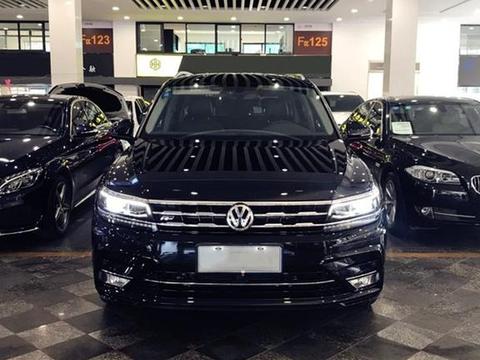 纯进口、不加长！新款大众Tiguan实拍，配2.0T引擎，带全时四驱