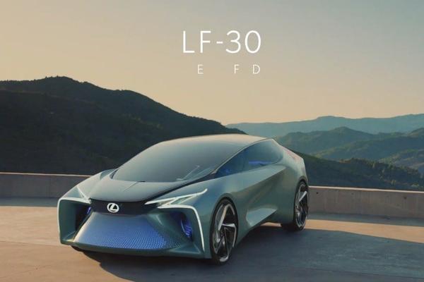 雷克萨斯LF-30概念车，面向下一代的BEV，面向2030年。