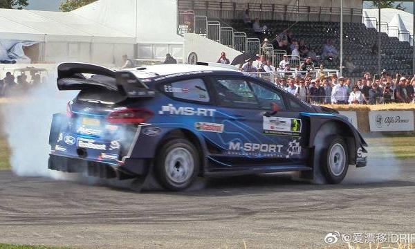 2019年福特嘉年华WRC甜甜圈，推出和纯声