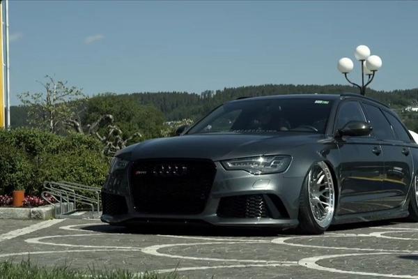 Audi RS6 简单、素雅就是王道。更重要的是『内涵』V8T.....