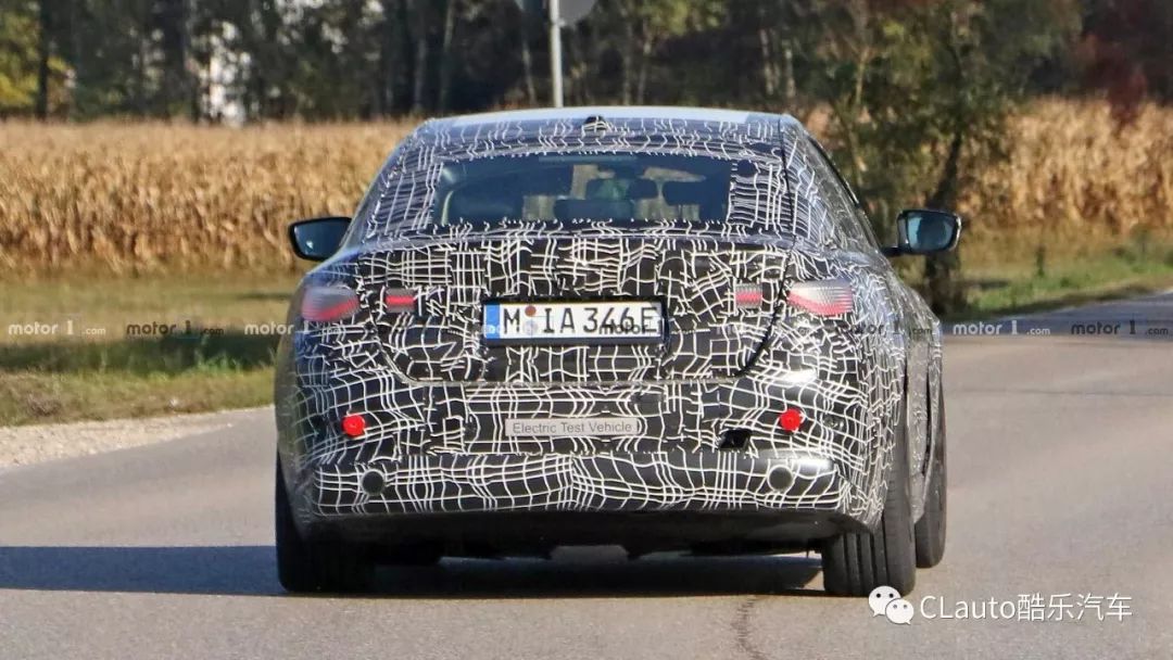 宝马电动车i4谍照,四门中级车外型似4系,预期竞争Model 3