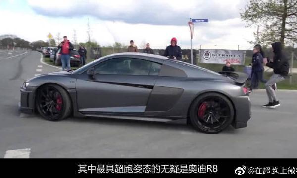 科迈罗单挑奥迪R8，美系肌肉车和德系超跑的差距一目了然！