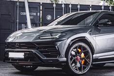 好看的汽车图片：Lamborghini URUS確實拉風