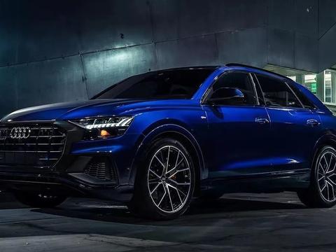 全新轿跑SUV奥迪Q8上市，售76.88-101.88万元，对标X6!