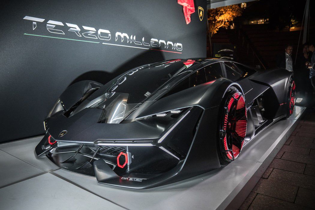 兰博基尼Terzo Millennio，电动跑车，却没有电池？